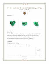 0.54 Ct. Emerald from Zambia Appraisal