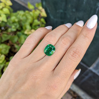 4.36 Ct. Emerald from Zambia Life Style