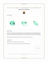 0.54 Ct. Emerald from Nigeria Appraisal