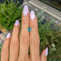 1.00 Ct. Emerald from Zambia Life Style