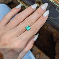 1.50 Ct. Emerald from Colombia Life Style
