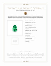 0.31 Ct. Emerald from Afghanistan Scan Report