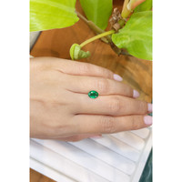 1.09 Ct. Emerald from Afghanistan Life Style