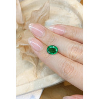 2.62 Ct. Emerald from Zambia Life Style