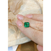 3.44 Ct. Emerald from Zambia Life Style
