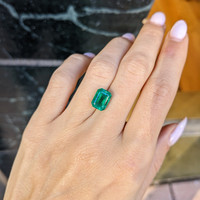 3.24 Ct. Emerald from Zambia Life Style