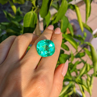 25.13 Ct. Emerald from Colombia Life Style