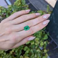 4.11 Ct. Emerald from Zambia Life Style