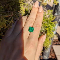 4.28 Ct. Emerald from Zambia Life Style