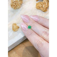 0.58 Ct. Emerald from Zambia Life Style