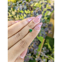 0.39 Ct. Emerald from Zambia Life Style