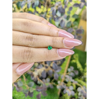 0.25 Ct. Emerald from Zambia Life Style
