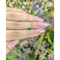 0.31 Ct. Emerald from Zambia Life Style