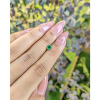 0.31 Ct. Emerald from Zambia Life Style