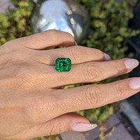5.84 Ct. Emerald from Zambia Life Style