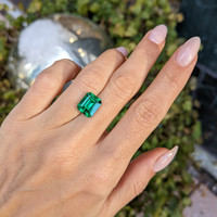 3.30 Ct. Emerald from Colombia Life Style
