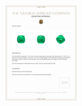 1.45 Ct. Cabochon Emerald from Colombia Appraisal