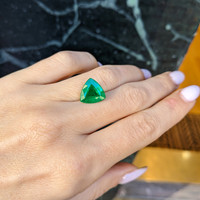 4.60 Ct. Emerald from Zambia Life Style