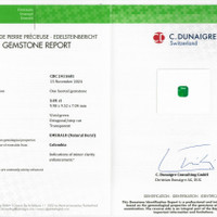 5.01 Ct. Emerald from Colombia Scan Report