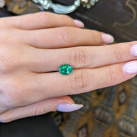 1.97 Ct. Emerald from Zambia Life Style