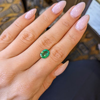 1.82 Ct. Emerald from Zambia Life Style