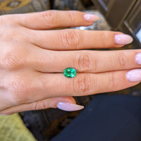 1.73 Ct. Emerald from Zambia Life Style