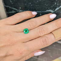 1.48 Ct. Emerald from Zambia Life Style