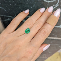 1.72 Ct. Emerald from Zambia Life Style