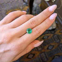 1.81 Ct. Emerald from Zambia Life Style