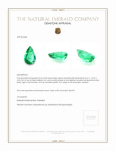 0.32 Ct. Emerald from Zambia Appraisal
