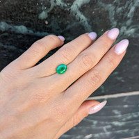 1.99 Ct. Emerald from Zambia Life Style