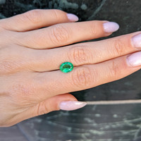 1.67 Ct. Emerald from Zambia Life Style