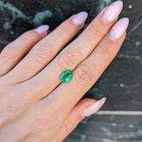 1.67 Ct. Emerald from Zambia Life Style