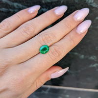 1.77 Ct. Emerald from Zambia Life Style