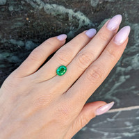 1.82 Ct. Emerald from Zambia Life Style
