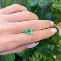 2.12 Ct. Emerald from Colombia Life Style