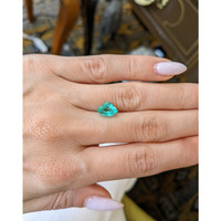 1.55 Ct. Emerald from Colombia Life Style