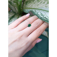 0.94 Ct. Emerald from Zambia Life Style