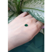 0.94 Ct. Emerald from Zambia Life Style