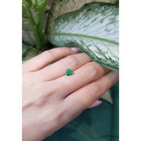0.76 Ct. Emerald from Zambia Life Style