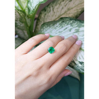 1.87 Ct. Emerald from Zambia Life Style