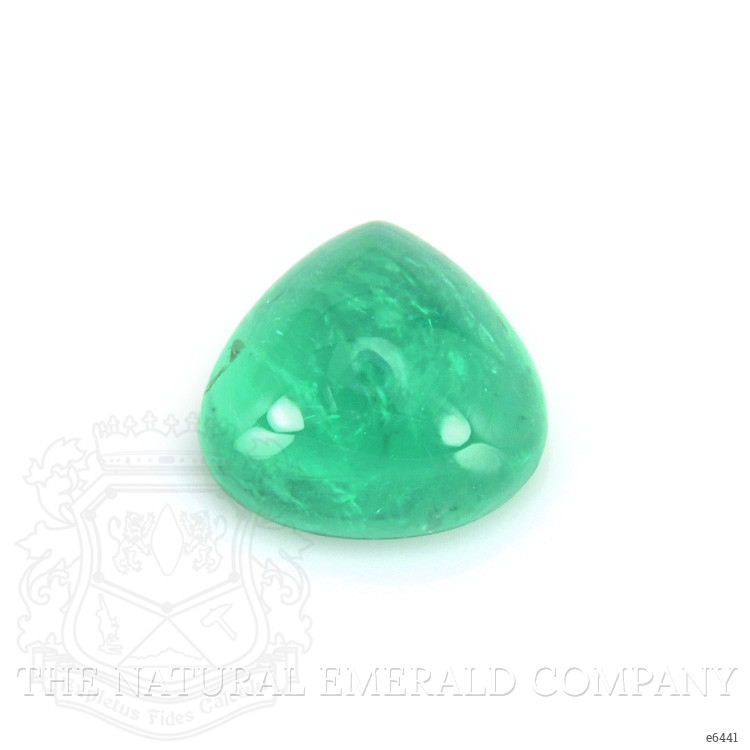 2.82 Ct. Cabochon Emerald from Russia