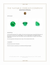 2.50 Ct. Emerald from Afghanistan Appraisal