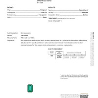 2.00 Ct. Emerald from Zambia Scan Report