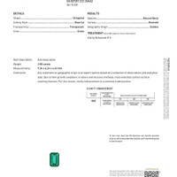 2.00 Ct. Emerald from Zambia Scan Report