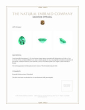 1.33 Ct. Emerald from Russia Appraisal