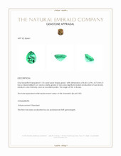 1.33 Ct. Emerald from Russia Appraisal