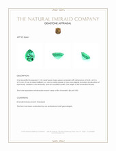 1.33 Ct. Emerald from Russia Appraisal