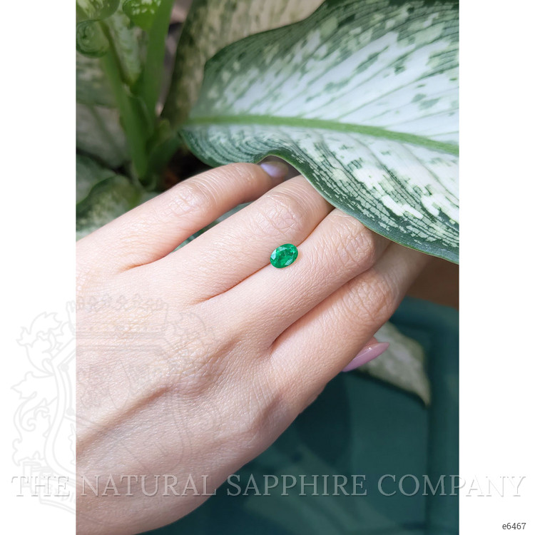 0.68 Ct. Emerald from Zambia