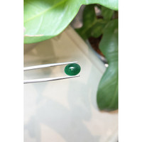 4.31 Ct. Cabochon Emerald from Zambia Life Style